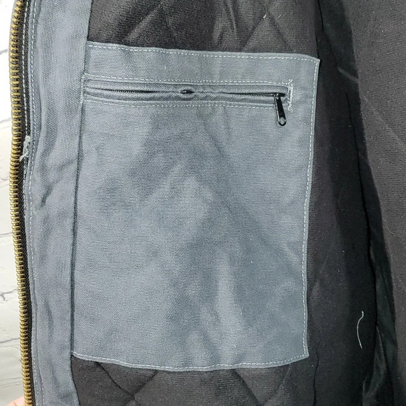 Carhartt Quilted Sandstone Active Work Jacket 3XL j140 NWT - Picture 11 of 16